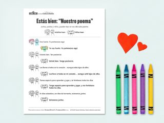 A Foster Care poem printable.