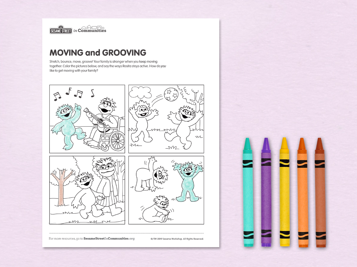 Moving and Grooving - Sesame Workshop