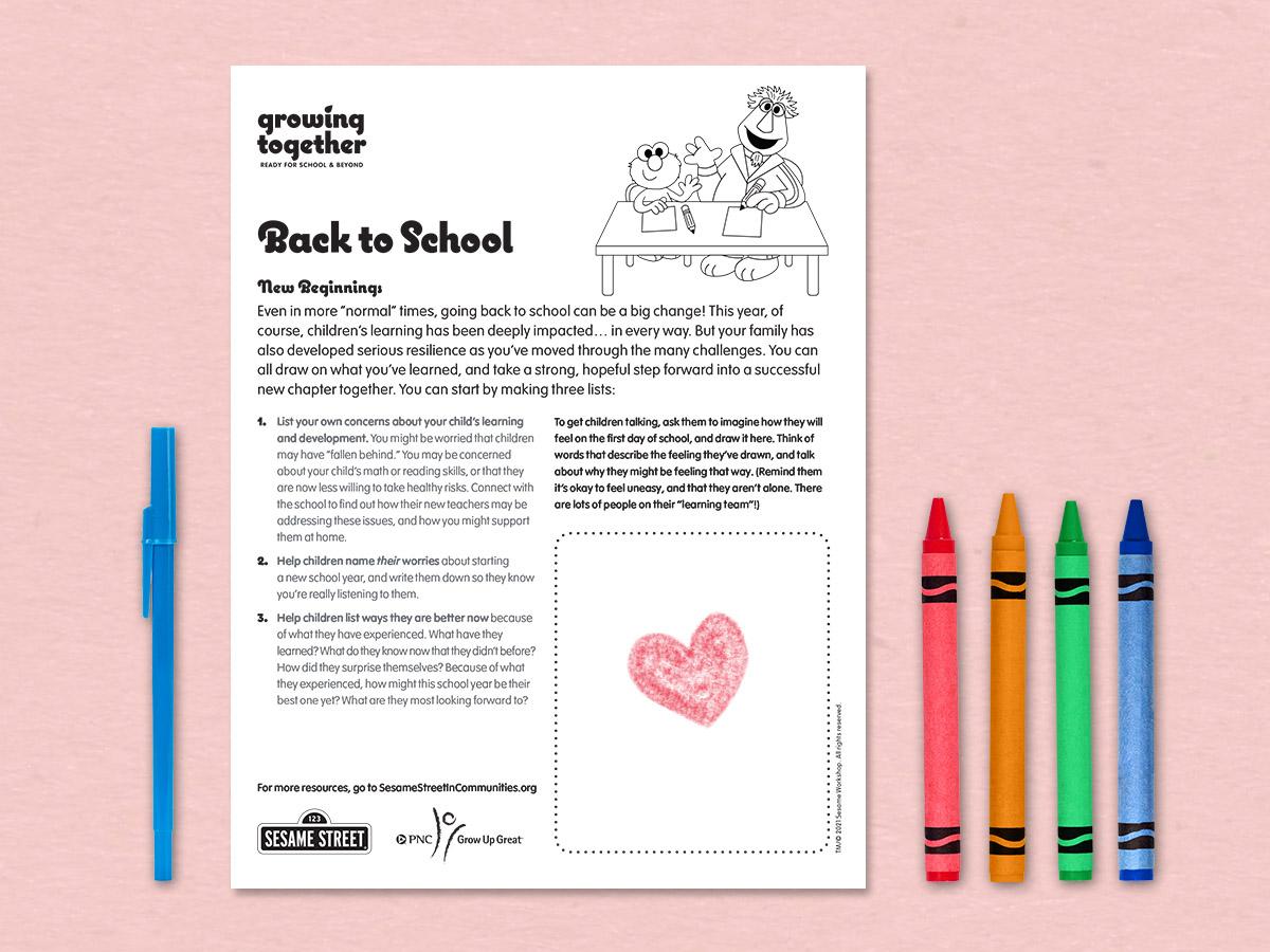 Back to School: New Beginnings - Sesame Workshop