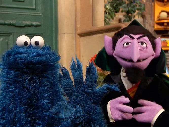 Cookie Monster and the Count