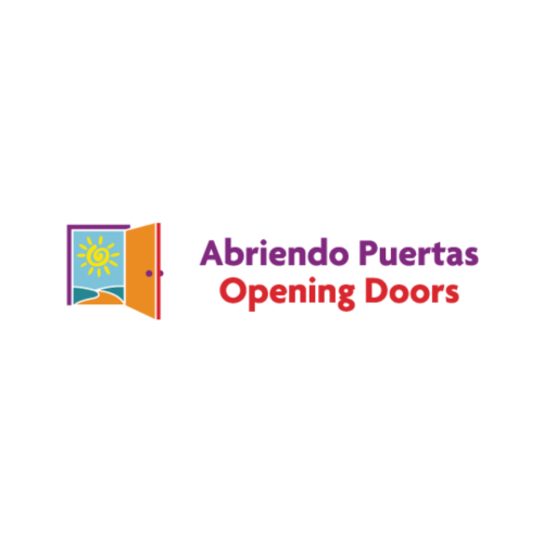 The logo for Abriendo Puertas.