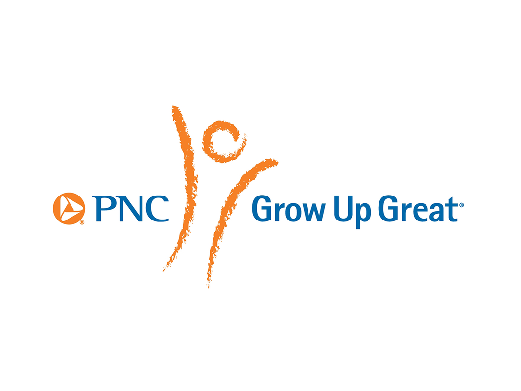 The logo for PNC's initiative. It features the initiative name, and brush strokes that look like a person holding up their arms