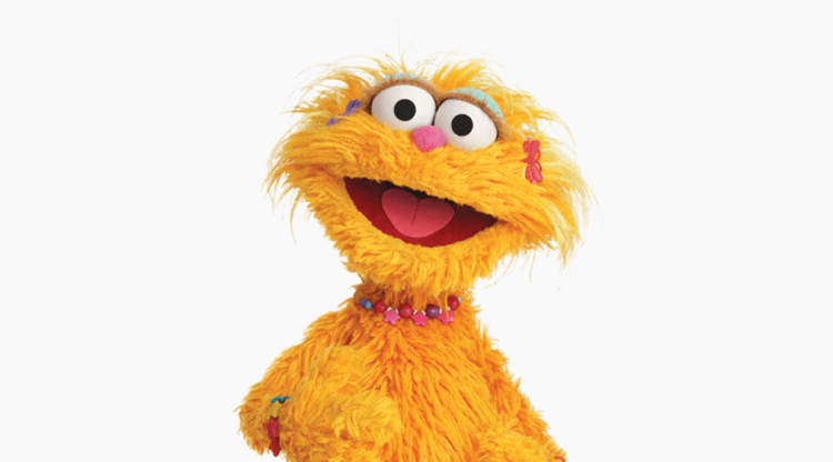 sesame street muppets zoe