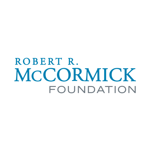 The logo for the Robert R. McCormick Foundation.