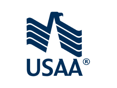 The USAA logo.