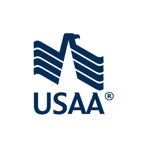 The USAA logo.