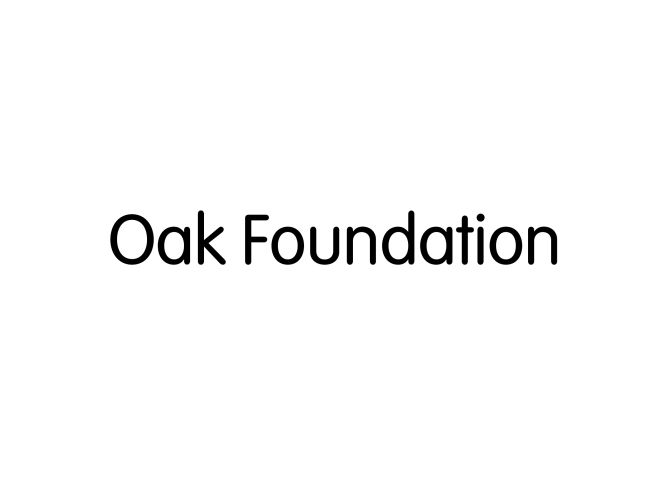 Text logo for Oak Foundation