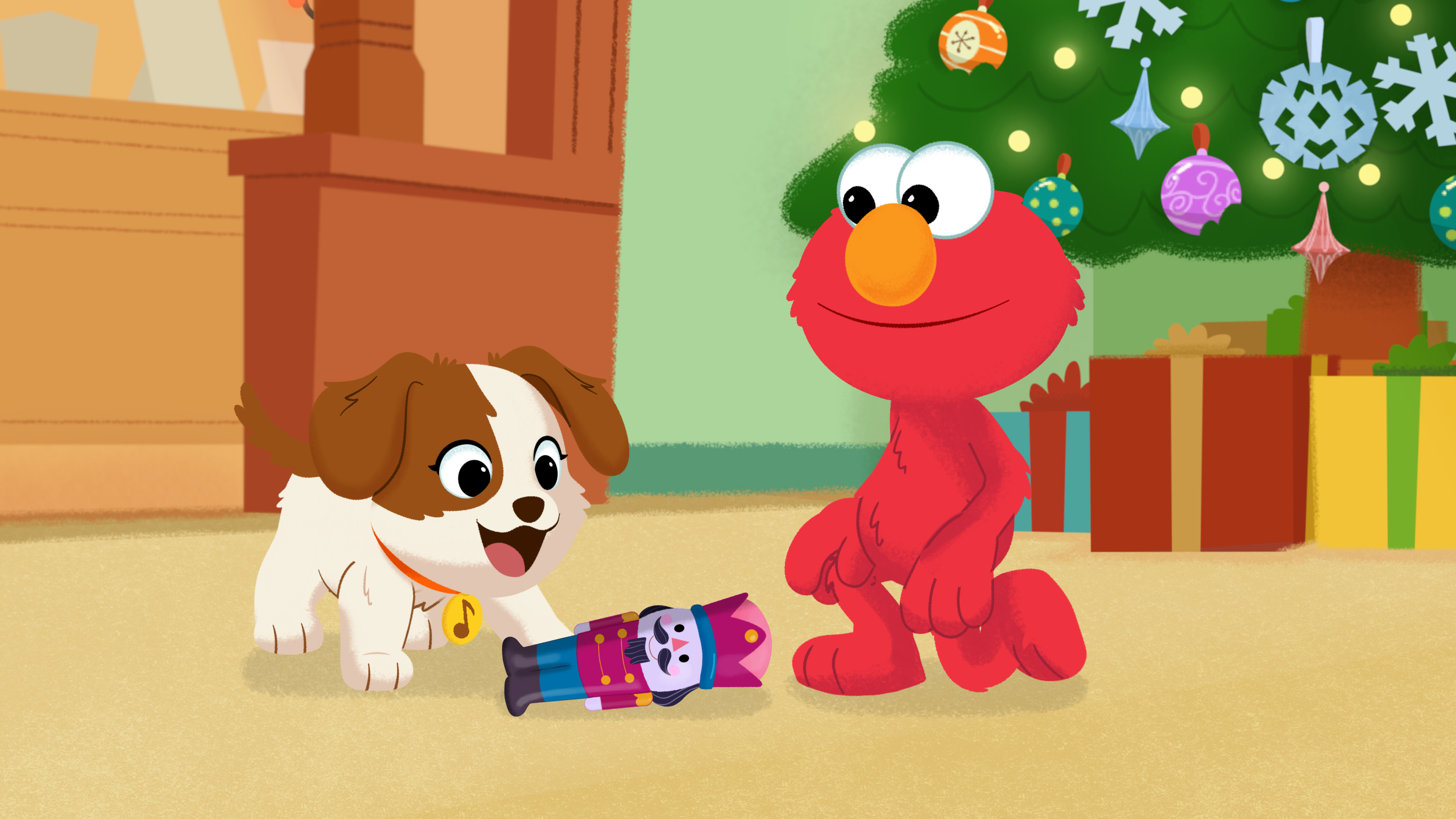 Elmo and Tango Nutcracker