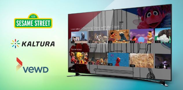 Vewd and Kaltura and Sesame 