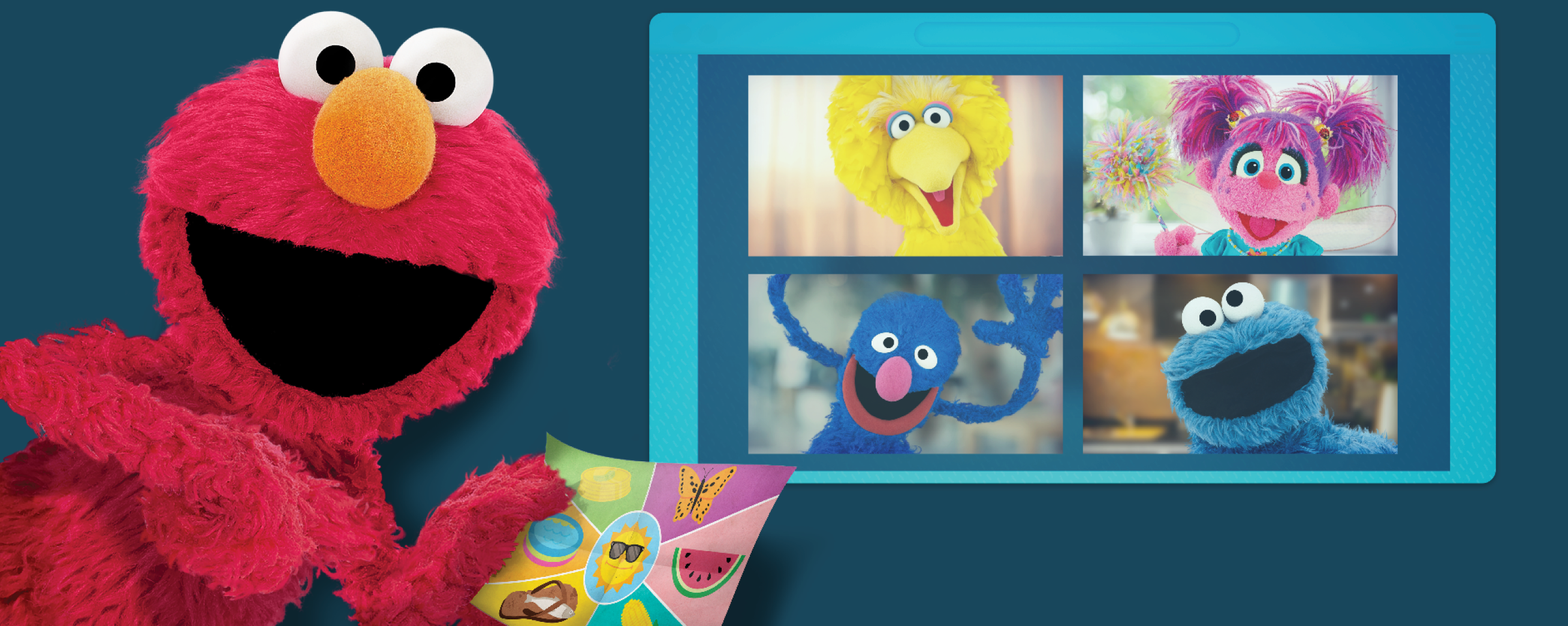 Elmo's Playdate Scavenger Hunt