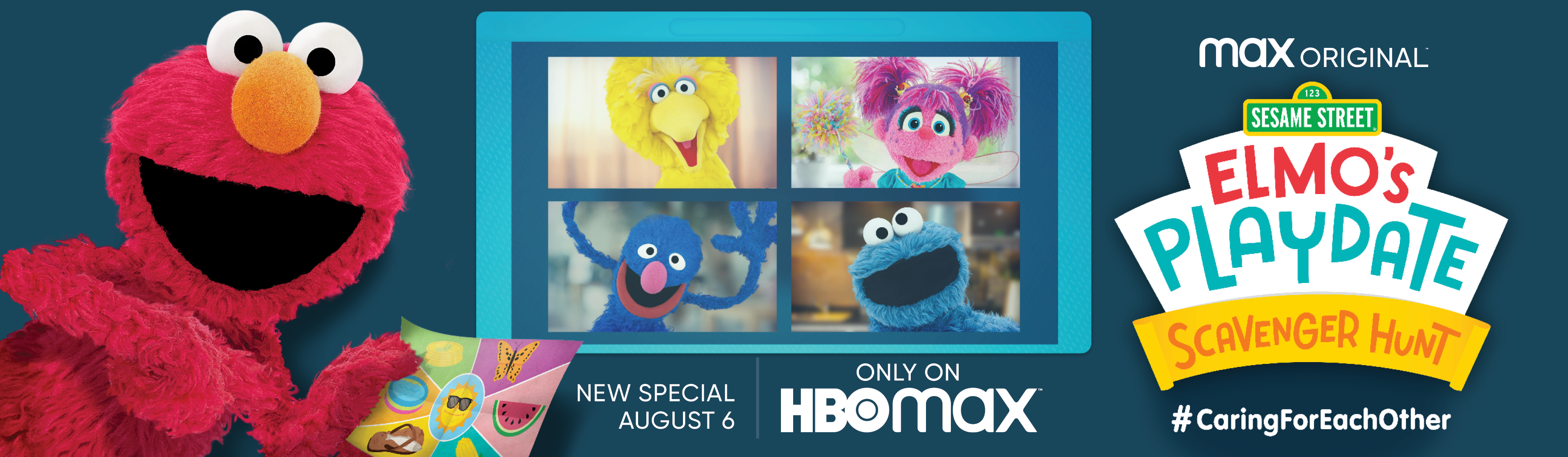 Elmo's Playdate Scavenger Hunt