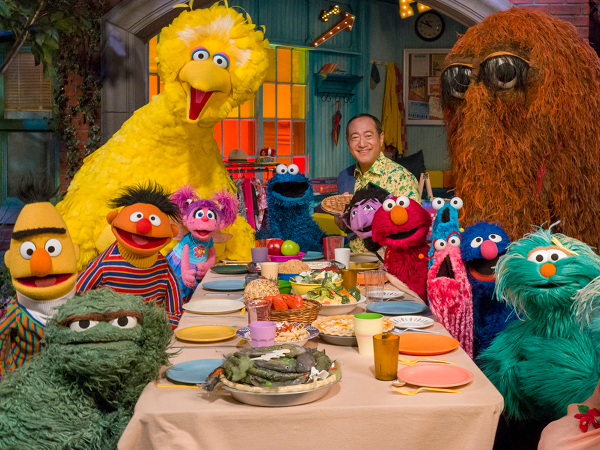 sesame street muppets