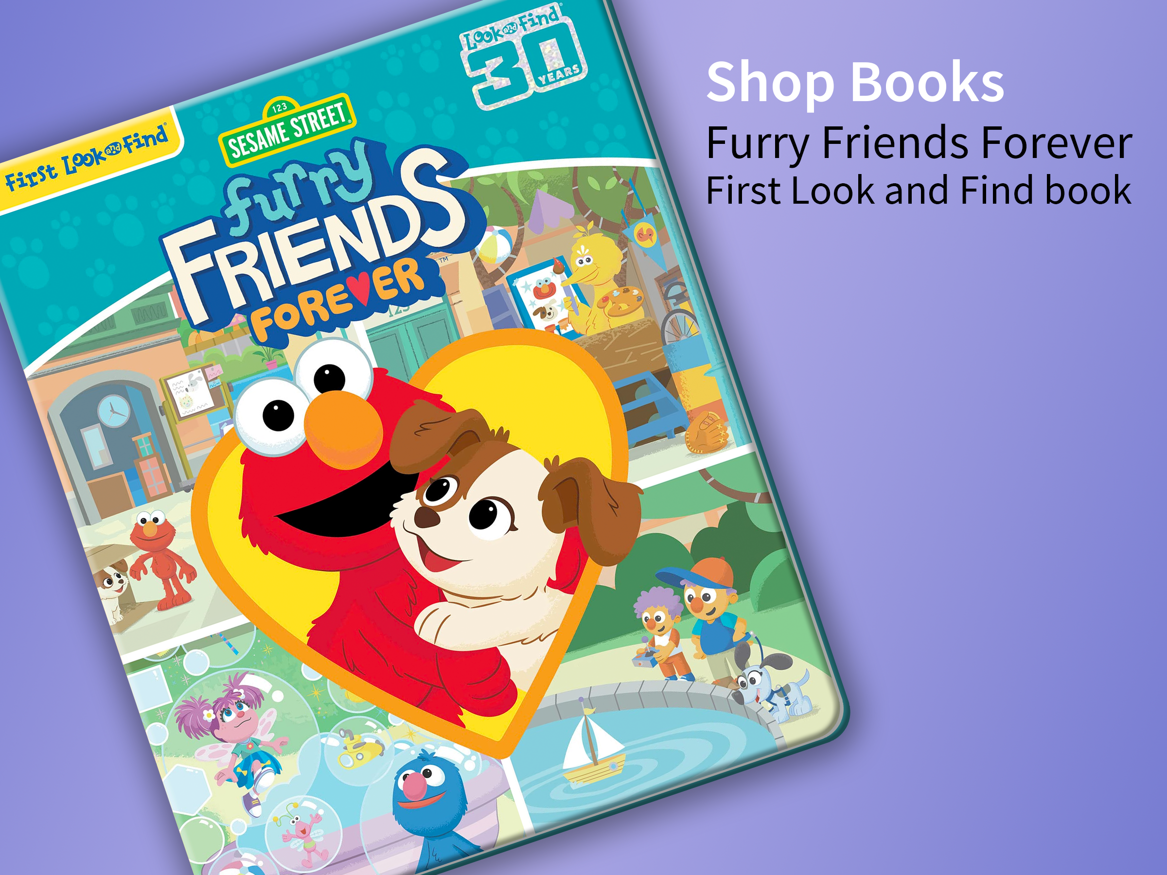 Elmo and Tango Look and Find Book