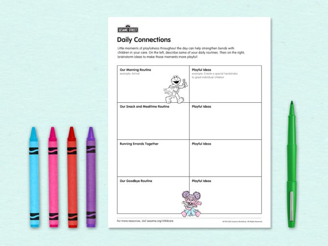 Daily Connections printable