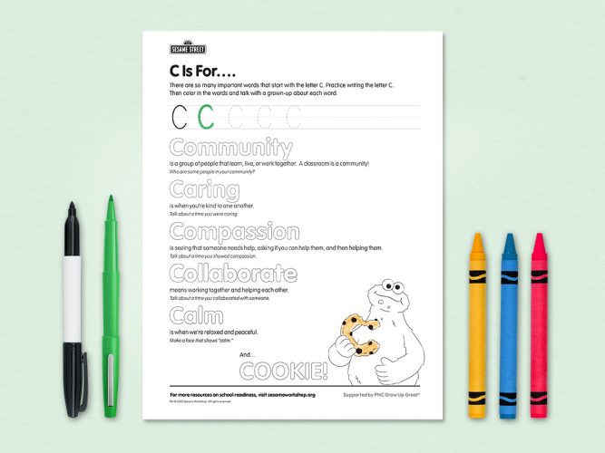 C is for... printable