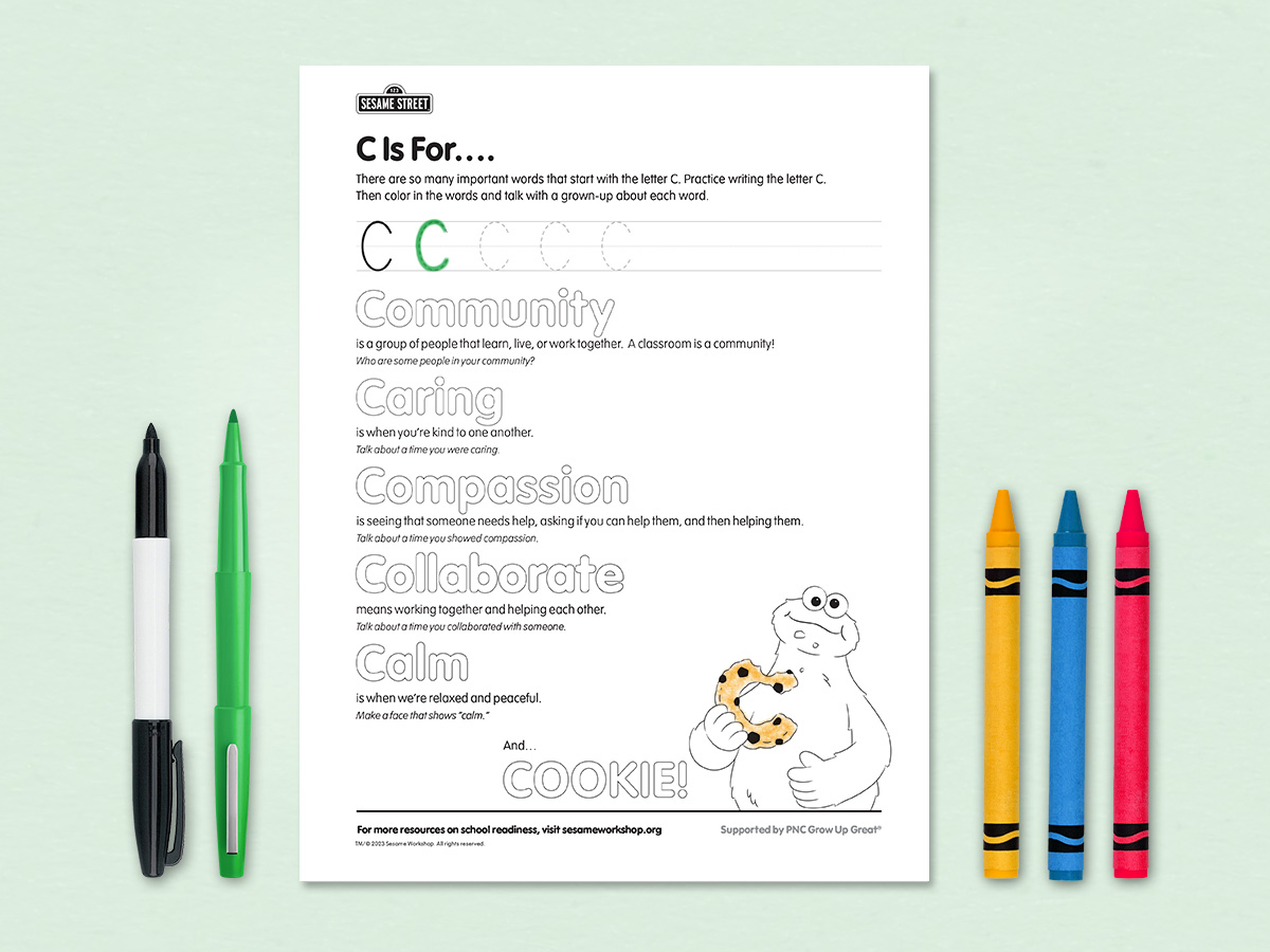C is for... printable
