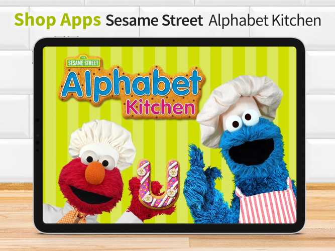 Elmo's Alphabet Kitchen app