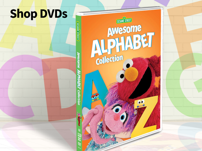 Sesame Street Awesome Alphabet DVD