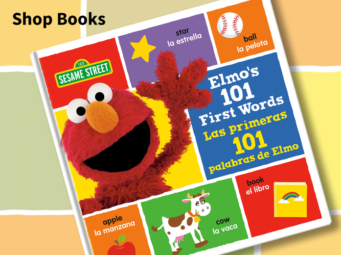 Elmos 101 First Words Book