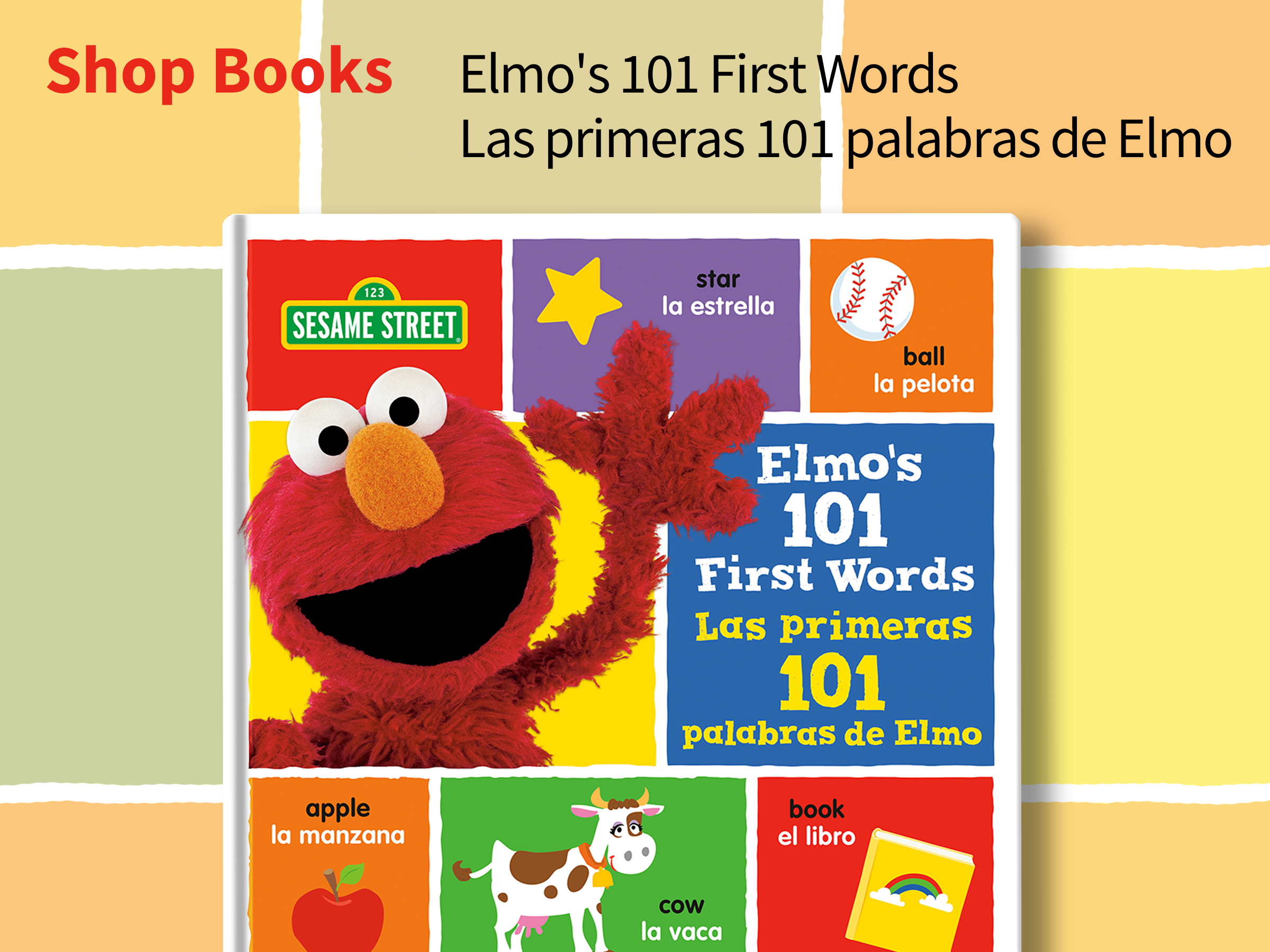 Elmo's 101 First Words/Las primeras 101 palabras de Elmo