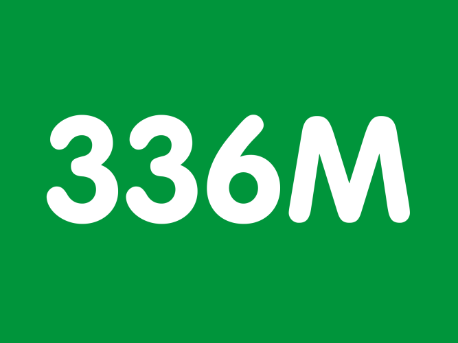 336M