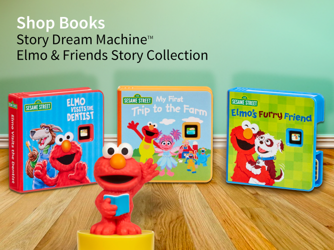 Little Tikes Story Dream Machine Book with Elmo and Friends