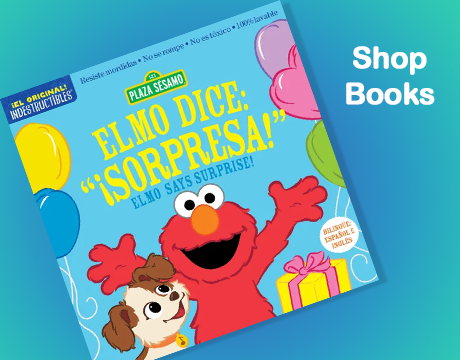 Elmo Says Surprise Book Spanish