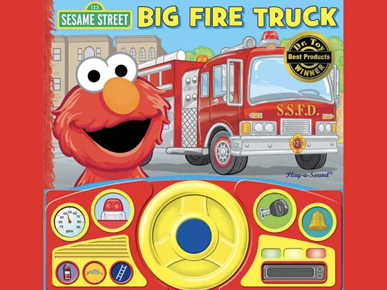 Sesame Street Fire Truck Book