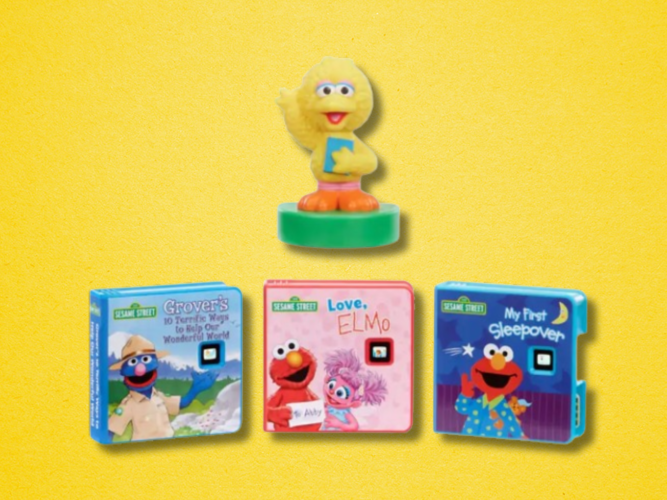 Big Bird and Story Dream Machine