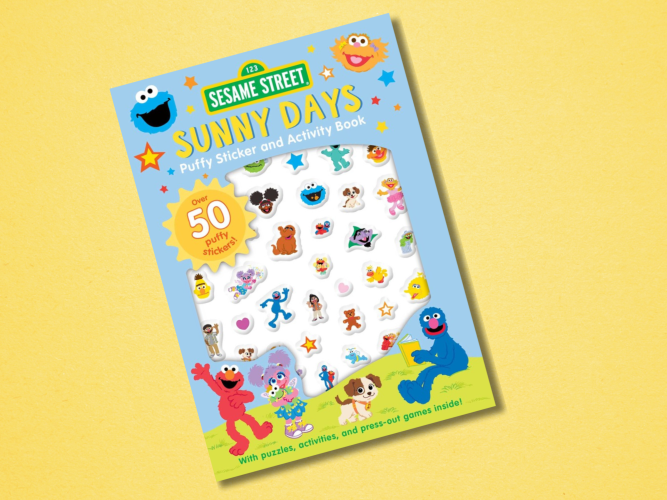 Sesame character stickers