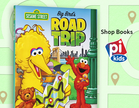 Big Bird's Road Trip book