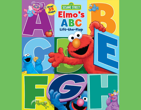 Elmo's ABCs lift the flap book.