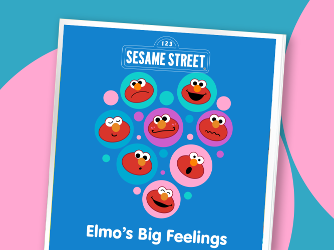 Elmo's big Feelings Storybook.