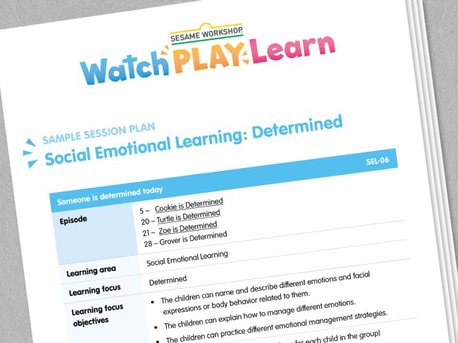 Social Emotional Learning Session Plan