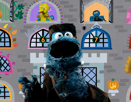 Cookie Monster 12 days of Halloween thumb