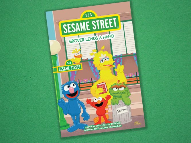 Grover Lends a hand book