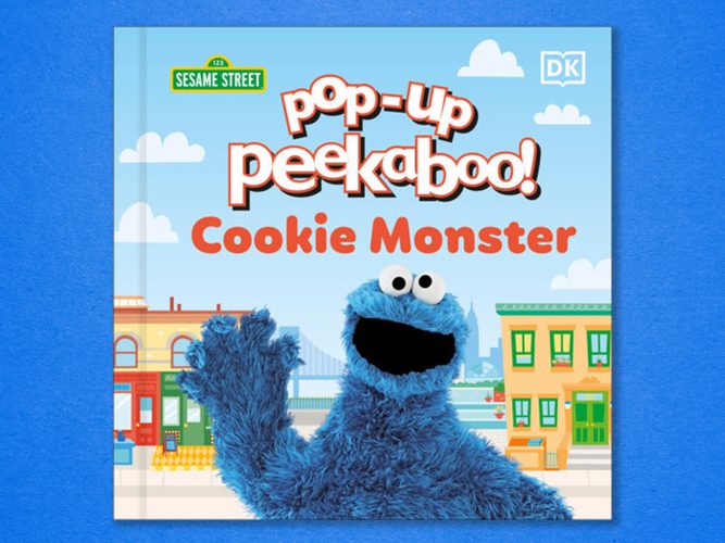 Pop-Up Peekaboo Cookie Monster Book Cover