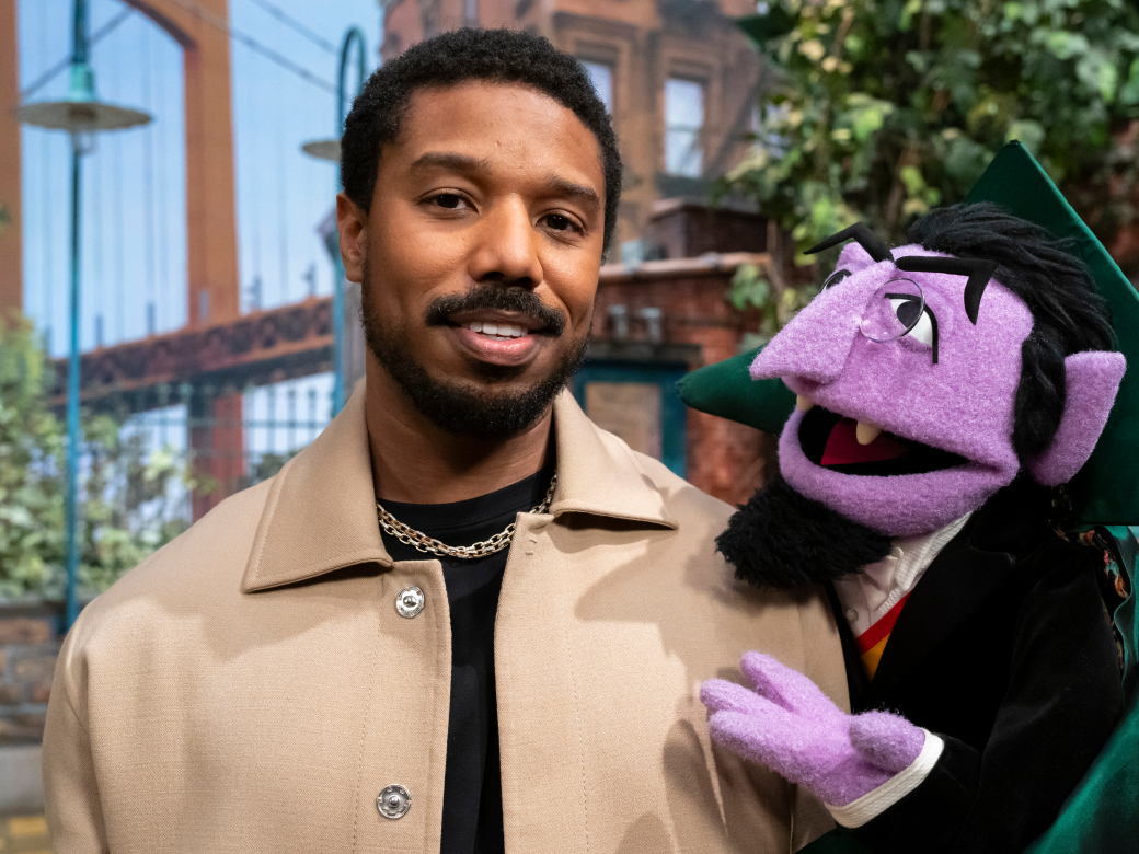 Michael B Jordan and the Count.