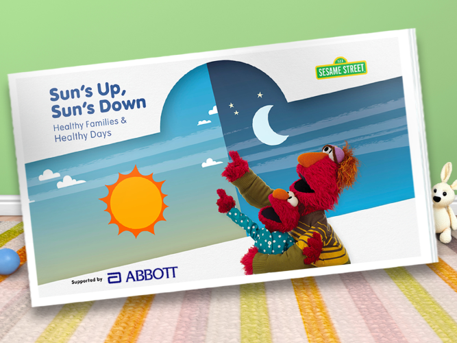 Sun's up, Sun's down storybook