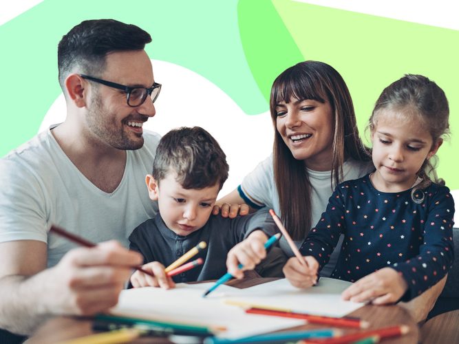 family coloring
