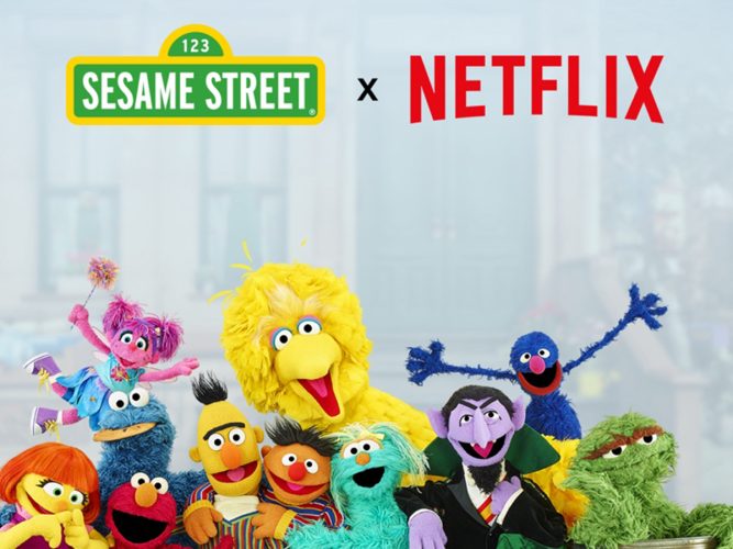The Muppets of Sesame Street.