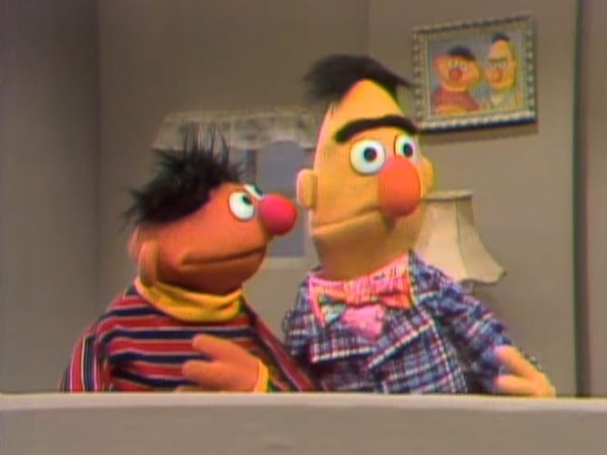Ernie and Bert's brother Bart.