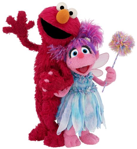 Elmo and Abby.