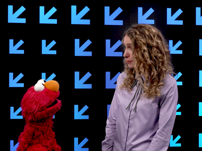 Elmo and Kasley Killam.