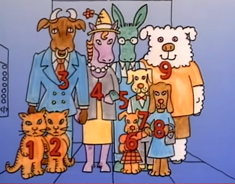 Animal Elevator animated song