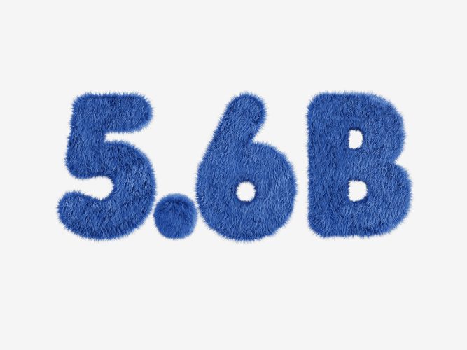 5.6 B