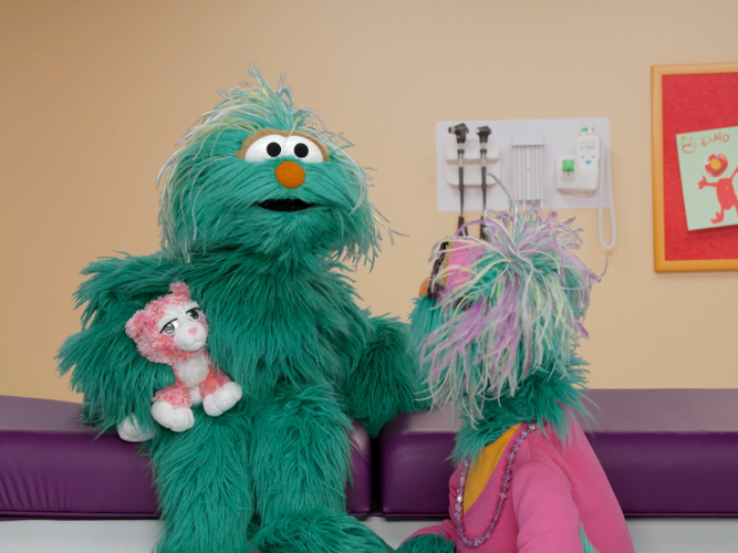 Rosita at the doctors.