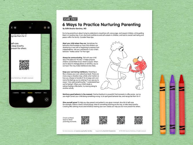 6 ways to practice nurturing parenting printable.