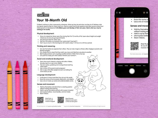 Milestones 18 months printable.