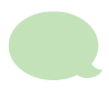 Light Green Thought Bubble